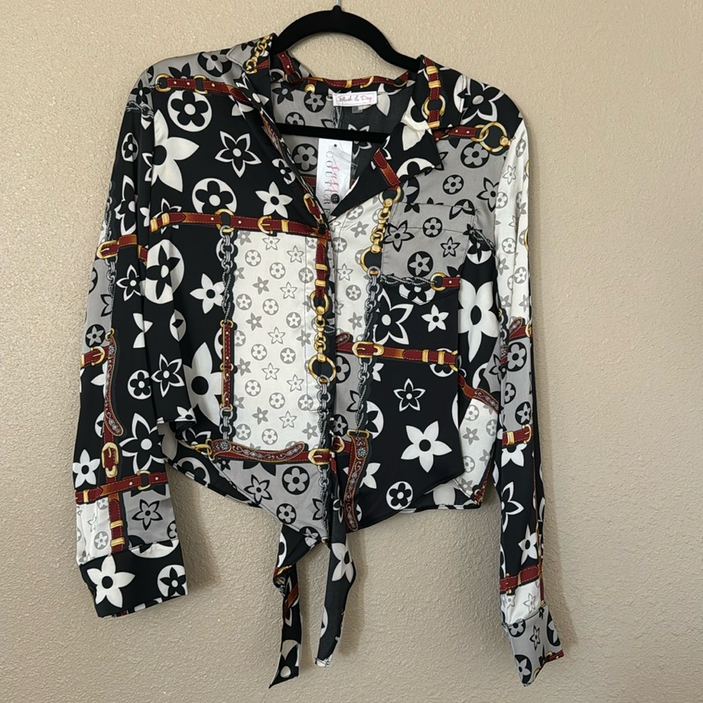 Woman’s Long Sleeve Blouse